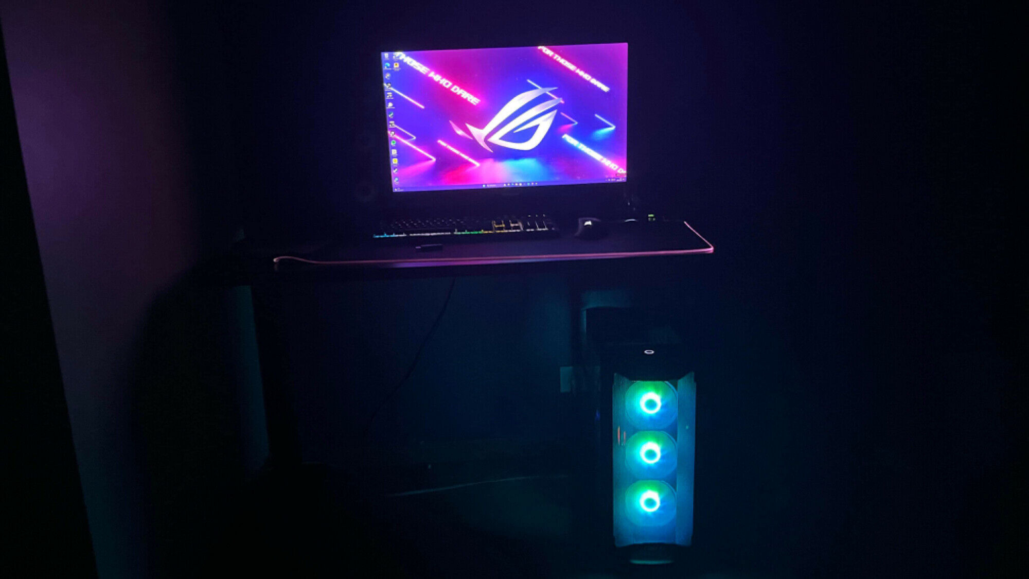 Photo du setup